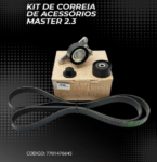 KIT CORREIA ACESSÓRIOS RENAULT MASTER 2.3 7701476645